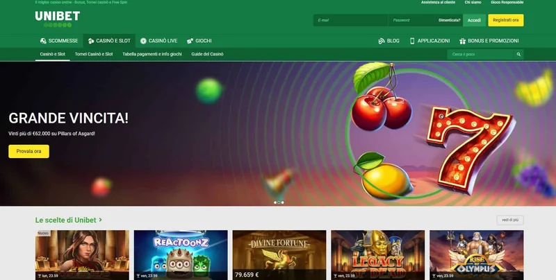 Unibet Casino mobile gaming and live dealer experience